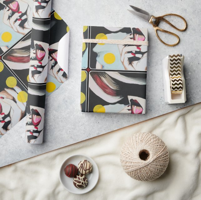 "Läsning av viljan" Presentpapper (Hantverk)