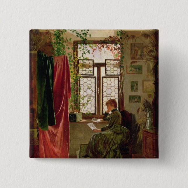 Läsning brev knapp (Framsida)