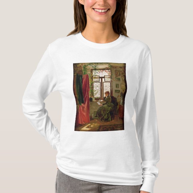 Läsning brev tee shirt (Framsida)