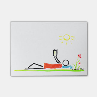 läsning en bibeln post-it block