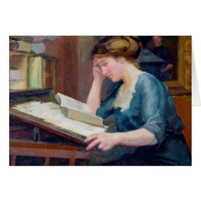 Läsning Hälsningskort (Framsidan Horizontal)