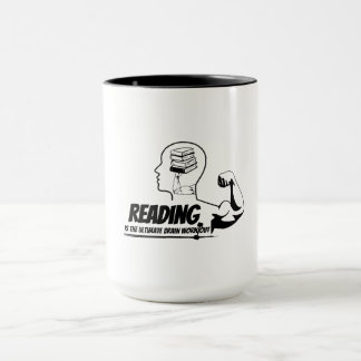 Läsning = Hjärnvinst Mugg