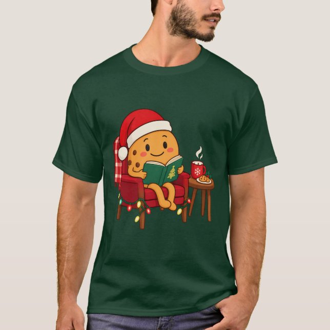  Läsning Kaka  T Shirt (Framsida)