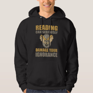 Läsning kan skada Oskuld 1 Hoodie