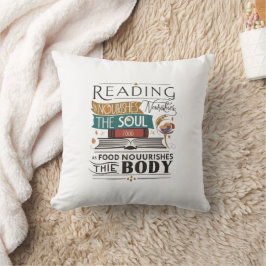 Läsning Matar Soul Pillow Kudde