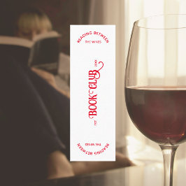 Läsning mellan Vin Bok Klubb Red Vapensköld