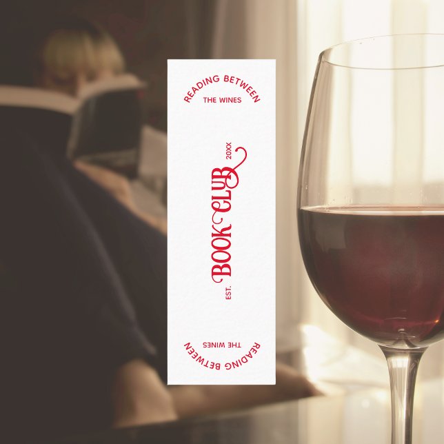 Läsning mellan Vin Bok Klubb Red Vapensköld (Skapare uppladdad)