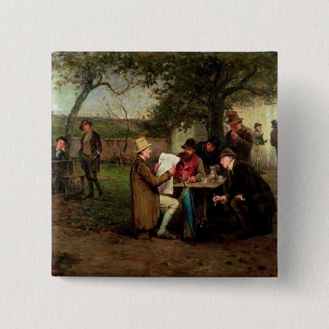 Läsning nyheterna knapp (Framsida)