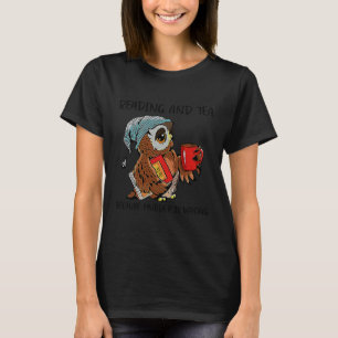 Läsning och tea eftersom mord är fel  t shirt