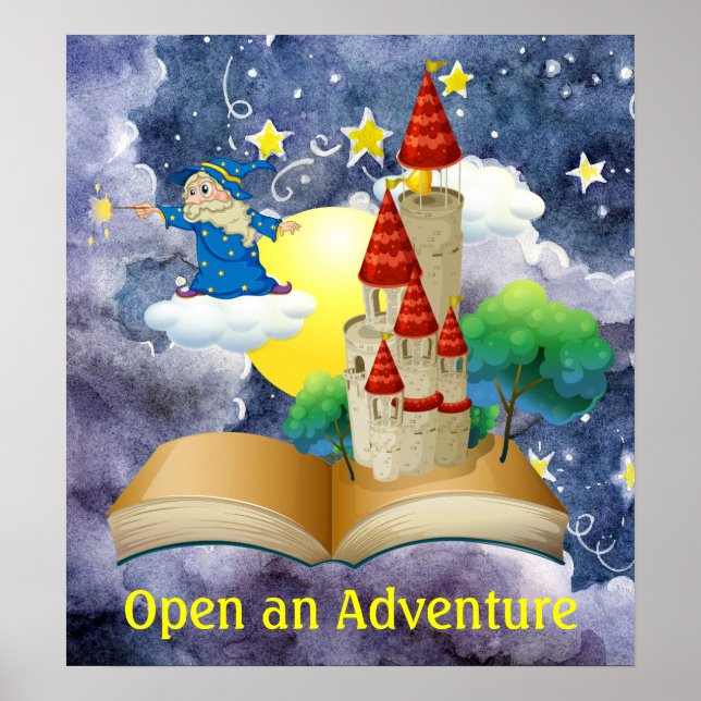 Läsning - Poster läskunnighet - SRF (Framsidan)