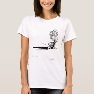 Läsning under tårpilen t shirt