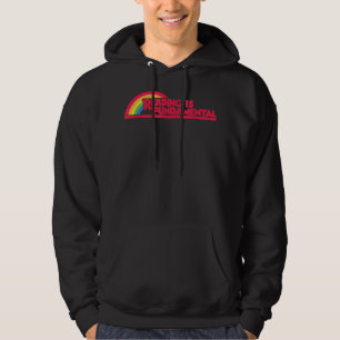 Läsningen är den grundläggande genburegneringen hoodie