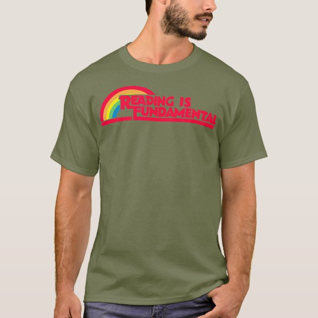 Läsningen är den grundläggande genburegneringen t shirt (Framsida)