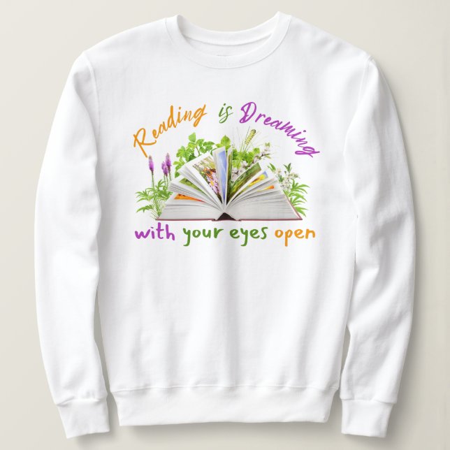Läsningskvot Kvinnor - Mysiga Bok Älskare T Shirt (Design framsida)
