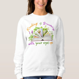 Läsningskvot Kvinnor - Mysiga Bok Älskare T Shirt