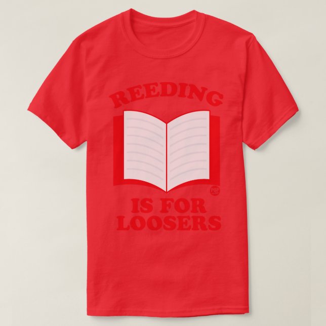 LÄSNINGSLOOSERER T SHIRT (Design framsida)
