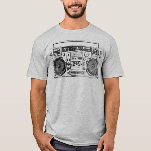 Lasonic TRC-920 Boombox T-shirt (Framsida)