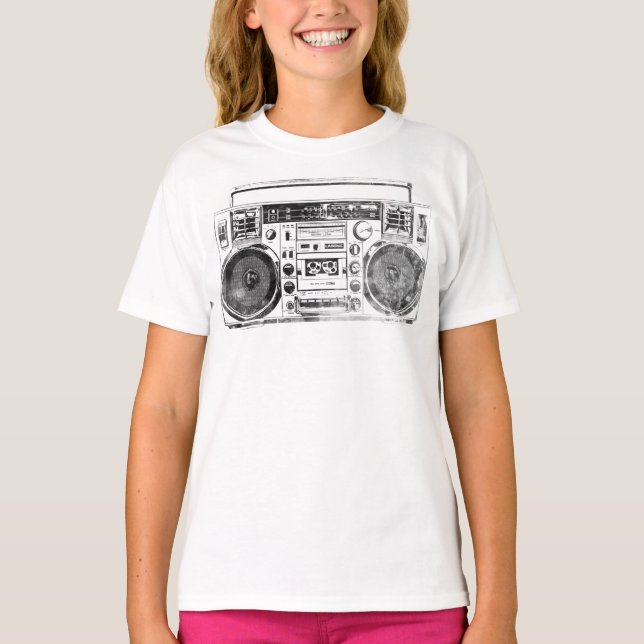 Lasonic TRC-920 Boombox Tee (Framsida)