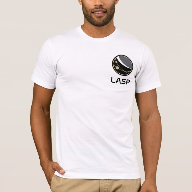 LASP Manar Premium White T-Shirt (Framsida)
