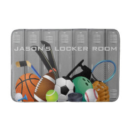 Låsrummets designbadrumsmat badrumsmatta