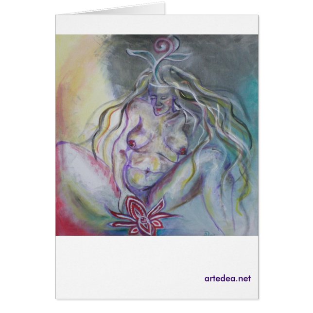 Lassair - Grußkarte Hälsningskort (Framsidan)