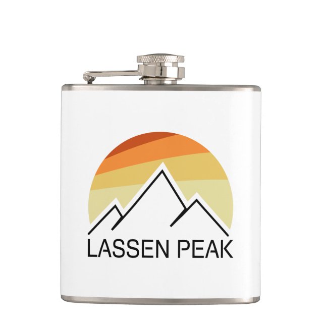 Lassen Peak California Retro Fickplunta (Framsidan)