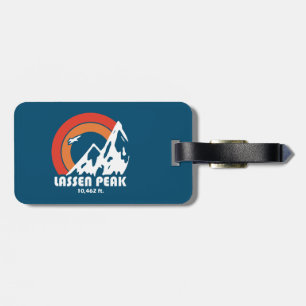 Lassen Peak California Sol Eagle Bagagebricka