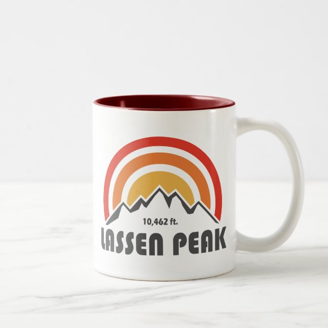 Lassen Peak Två-Tonad Mugg (Höger)