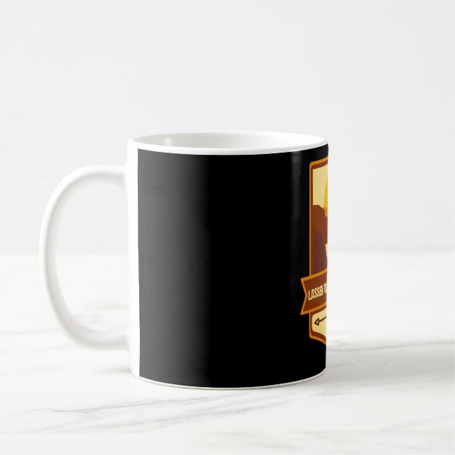 Lassen Volcanic � bergens anda Kaffemugg (Vänster)