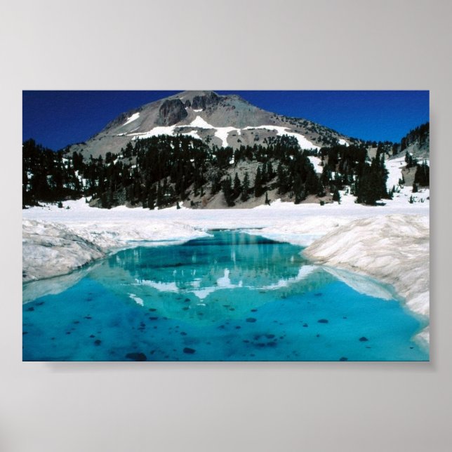 Lassen Volcanic National Park, CA Poster (Framsidan)