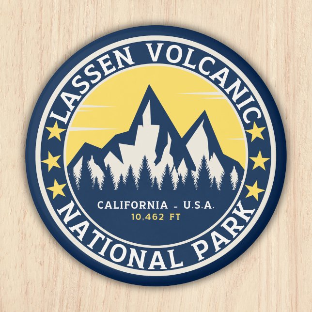 Lassen Volcanic National Park California Magnet (Skapare uppladdad)