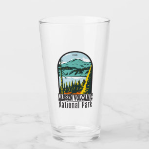 Lassen Volcanic National Park California Vintage Glaskopp