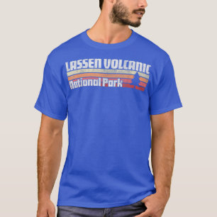 Lassen Volcanic National Park Retro Vintage 70 s 8 T Shirt