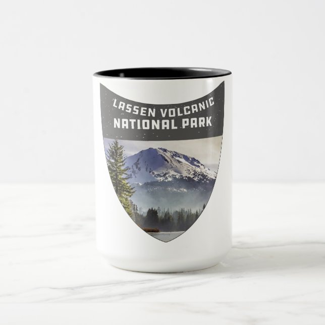 Lassen Volcanic National Park Souvenir Kalifornien Mugg (Center)