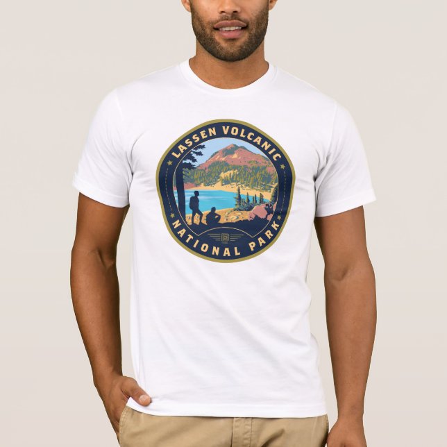 Lassen Volcanic National Park T Shirt (Framsida)