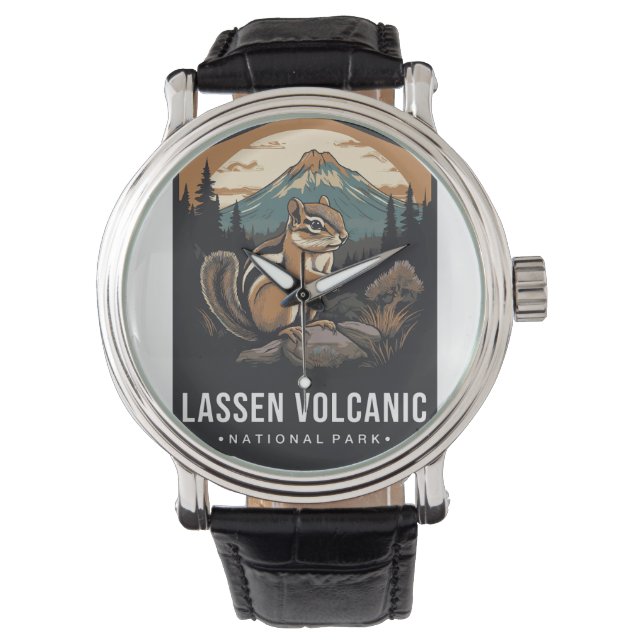 LASSEN VOLCANIC NATIONALPARK ARMBANDSUR (Framsida)