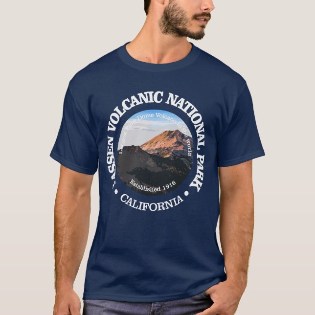 Lassen Volcanic (NP2) T Shirt (Framsida)