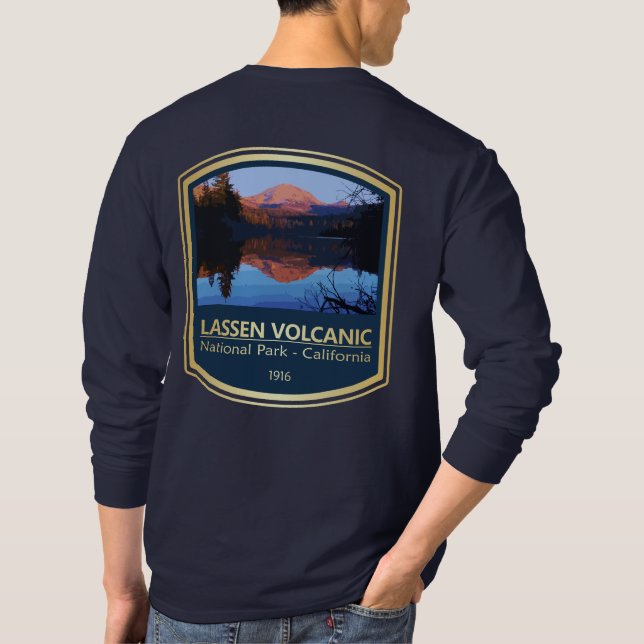 Lassen Volcanic NP (PF1) T Shirt (Baksida)