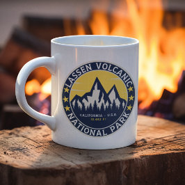 Lassen Volcanic Peak Landscape Kaffemugg