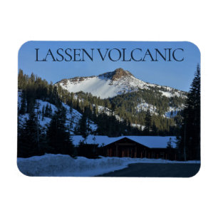 Lassen Volcanics nationalpark Magnet