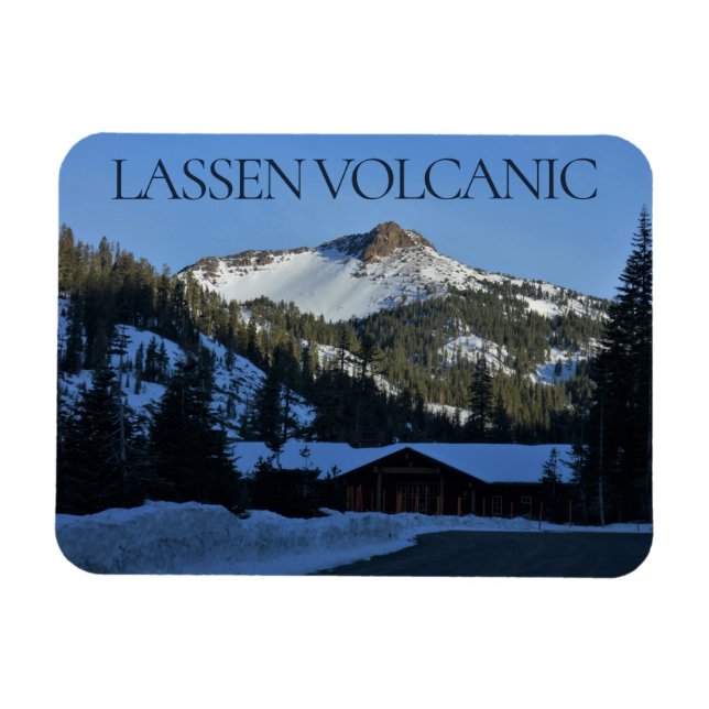 Lassen Volcanics nationalpark Magnet (Horisontell)