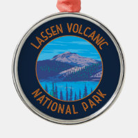 Lassen Volcanics nationalpark Retro Distress