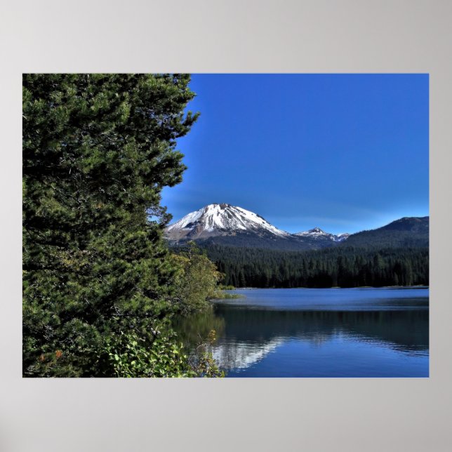 Lassen Volcano Poster (Framsidan)