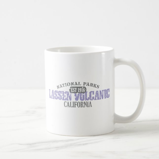 Lassen vulkanisk nationalpark kaffemugg (Höger)