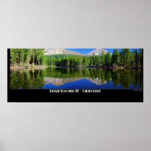 Lassen vulkanisk nationalpark poster