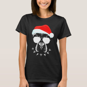 Lasser av arten Pitbull Ansikte med hatt Beard C T Shirt