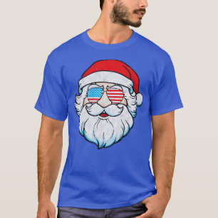 Lasser av Jultomten Ansikte med Hat Beard C T Shirt