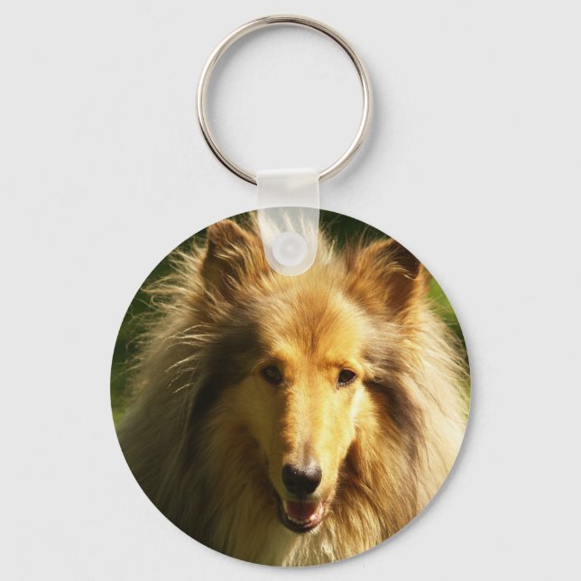 Lassie Collie Keychain Nyckelring (Framsida)