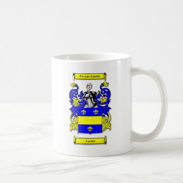 Lassiter vapensköld kaffemugg (Höger)