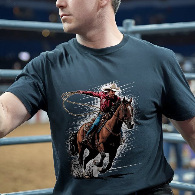 Lasso Legend - Fånga västernns anda T Shirt (Skapare uppladdad)